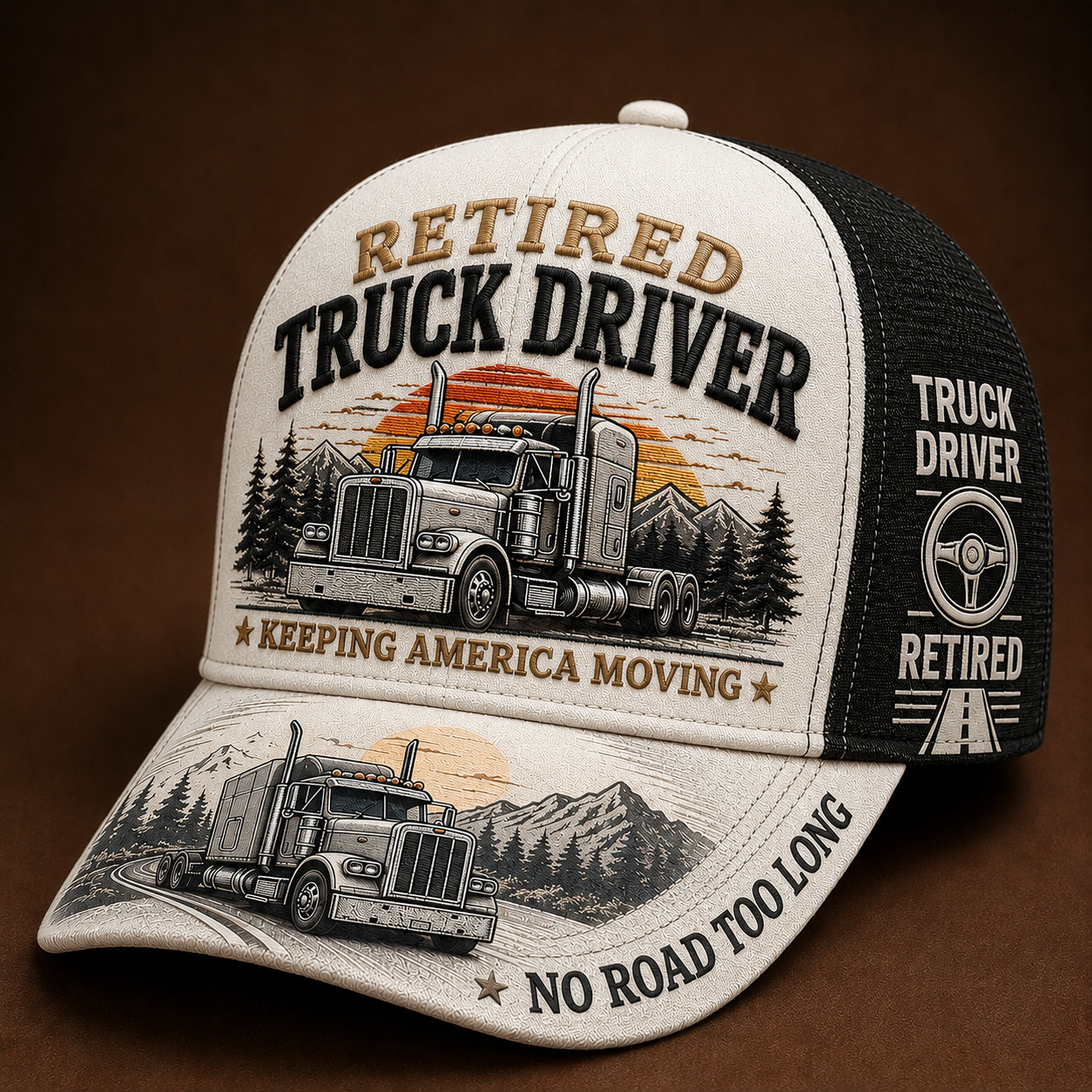 💥LAST DAY49% OFF -🚛 RETIRED TRUCK DRIVER CAP