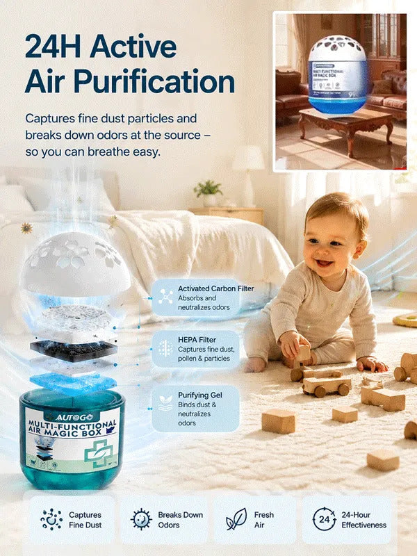 Buy 1 Get 1 Free🏆 Ideal Home Show Gold Smart Purifier