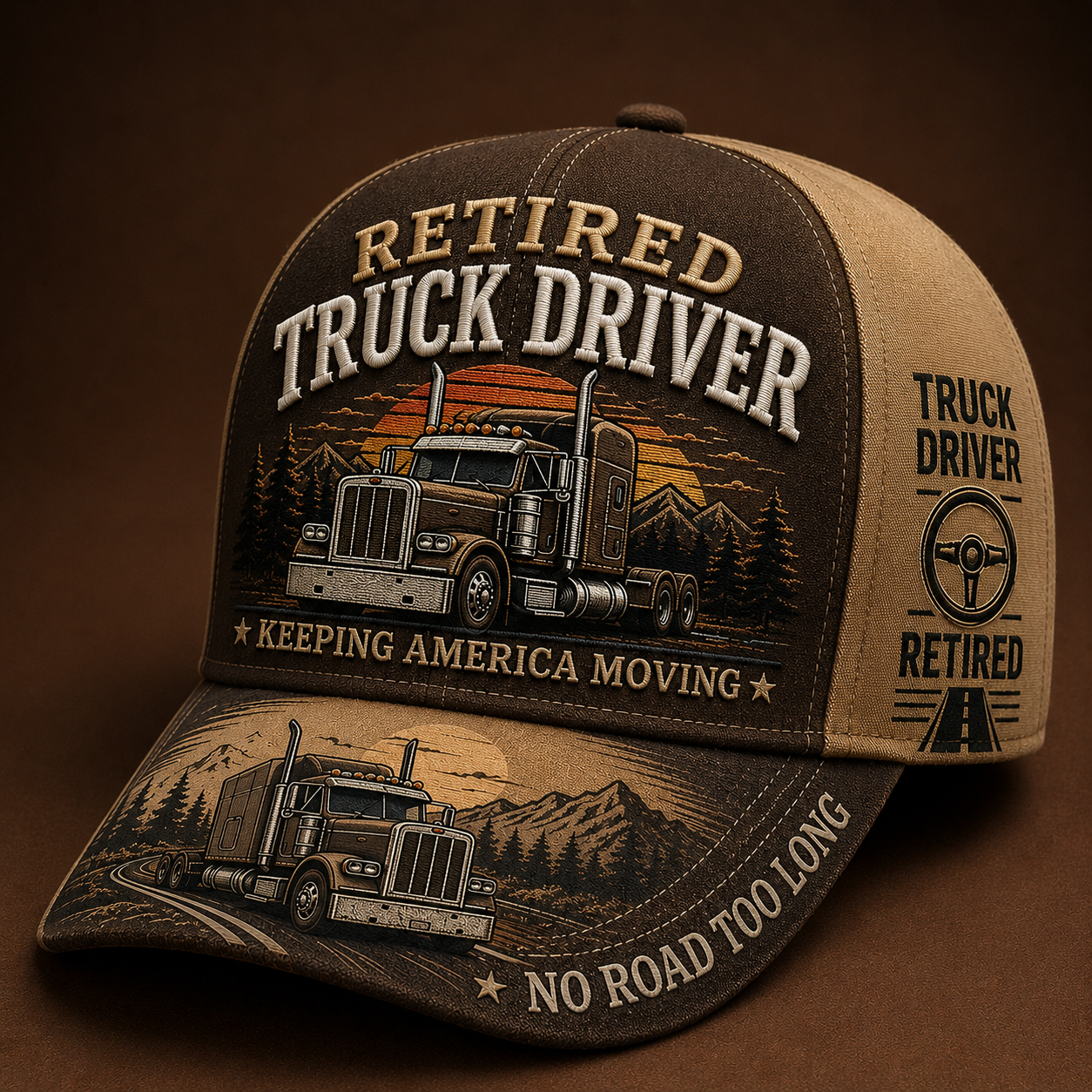💥LAST DAY49% OFF -🚛 RETIRED TRUCK DRIVER CAP