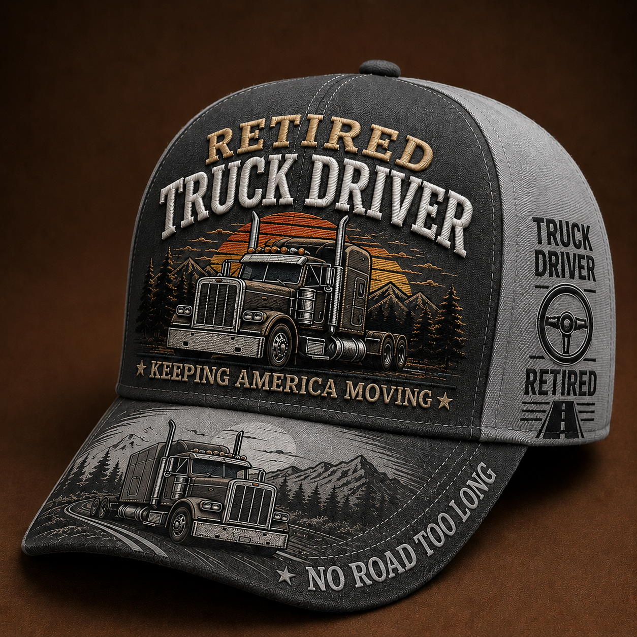 💥LAST DAY49% OFF -🚛 RETIRED TRUCK DRIVER CAP