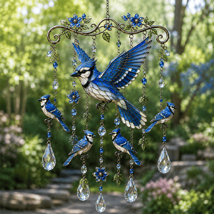 A Colorful Hummingbird Wind Chime for a More Romantic Home