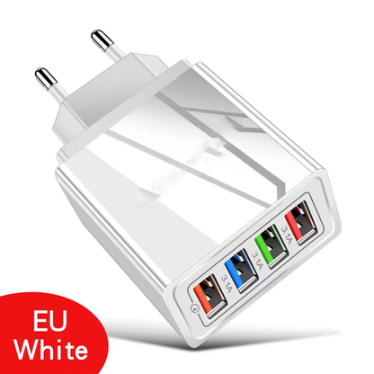 Improve Your Phone's Battery Life⚡4-in-1 Travel Charger🚀 Make your 4-year-old smartphone charge faster than a new one