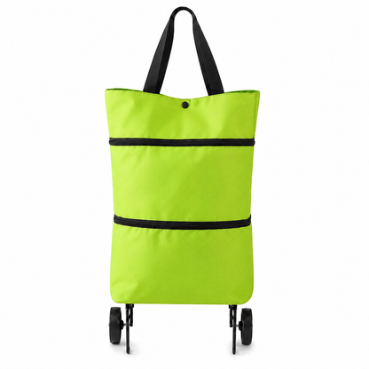 🛒2-in-1 Foldable Shopping Cart✨Portable Lightweight Grocery Trolley