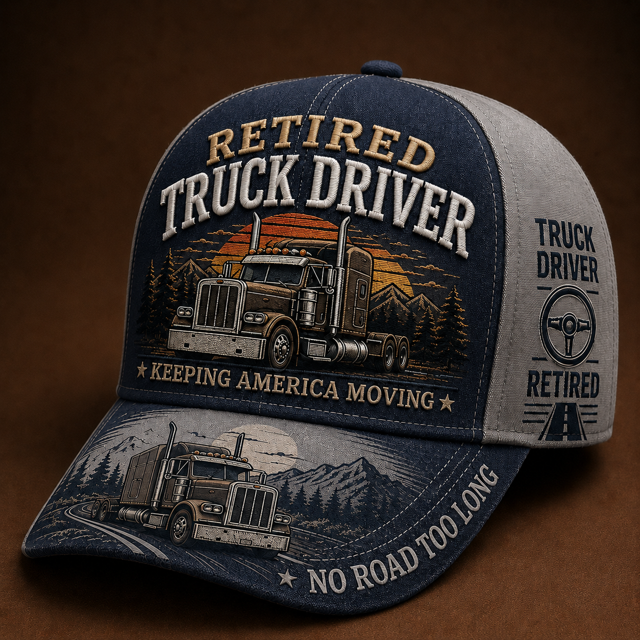 💥LAST DAY49% OFF -🚛 RETIRED TRUCK DRIVER CAP