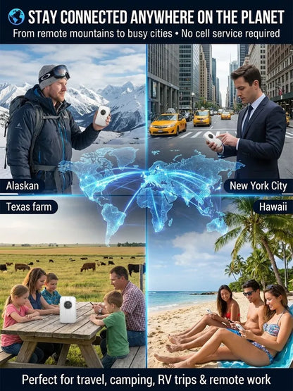Buy 2 Free shipping🎁Next-Gen Satellite WiFi6+ Portable Router - 500Mbps Stay connected all day with our pocket router- Nationwide Clearance