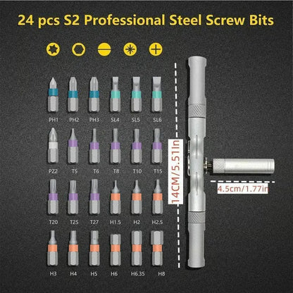 🔥Limited time 50% OFF -24 in 1 Magnetic Screwdriver Set