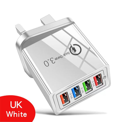 Improve Your Phone's Battery Life⚡4-in-1 Travel Charger🚀 Make your 4-year-old smartphone charge faster than a new one