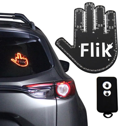 FLIK - THE ORIGINAL Middle Finger Light - Hottest Gifted Car Accessories