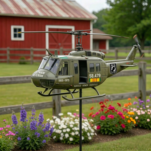 🏆Last Day Promo: 49% OFF 🎖️-Vietnam Veteran UH-1 Helicopter Wind Spinner