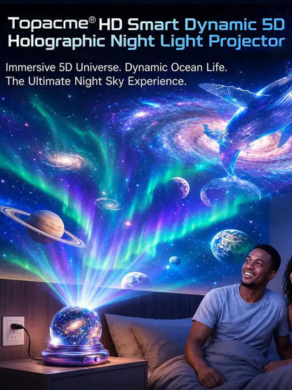 Deep Sea & Star Hologram Projector | Large-sphere projection & 4K immersive visuals