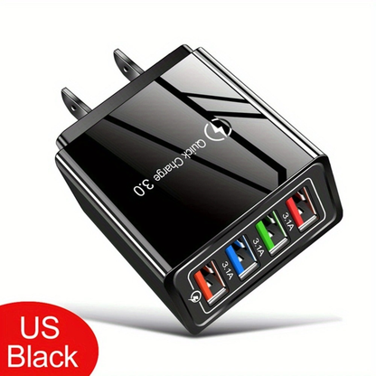 Improve Your Phone's Battery Life⚡4-in-1 Travel Charger🚀 Make your 4-year-old smartphone charge faster than a new one