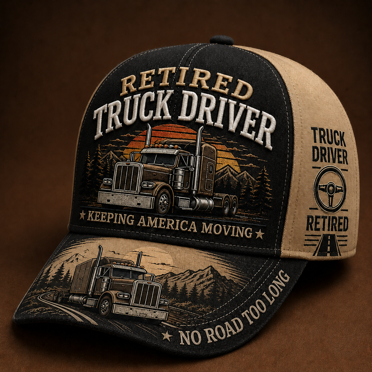 💥LAST DAY49% OFF -🚛 RETIRED TRUCK DRIVER CAP