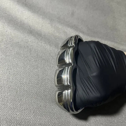 Solid Steel Mirror Knuckle Duster outdoor Broken Window knuckle dusters self defense Self-Defense EDC Tool