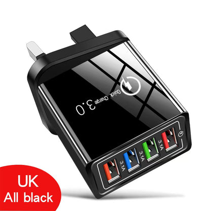 Improve Your Phone's Battery Life⚡4-in-1 Travel Charger🚀 Make your 4-year-old smartphone charge faster than a new one